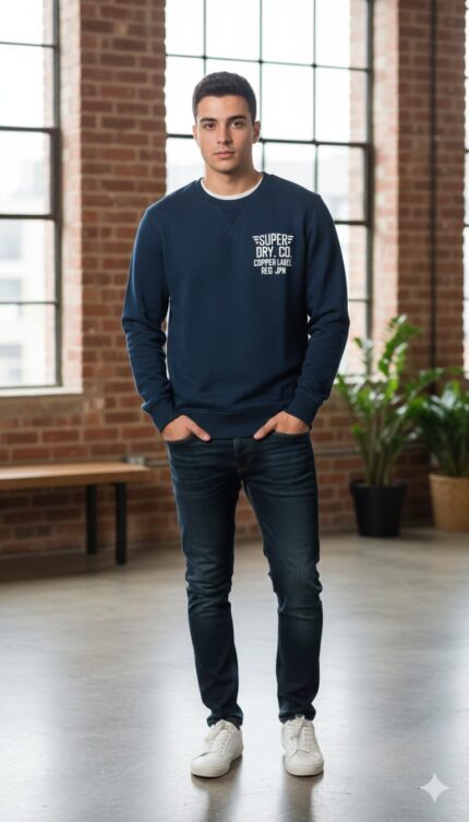 SUPERDRY Copper Label Classic Crew Sweatshirt