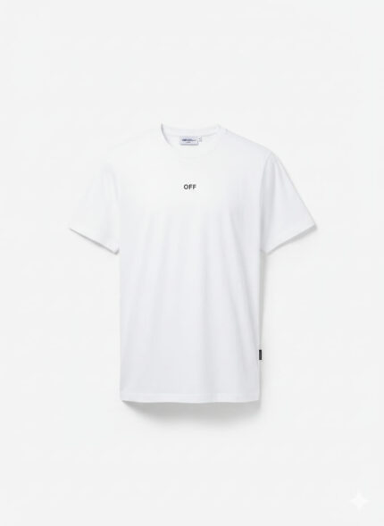OFF-WHITE™ Ethereal Pearl Relaxed Fit Short Sleeve T-Shirt