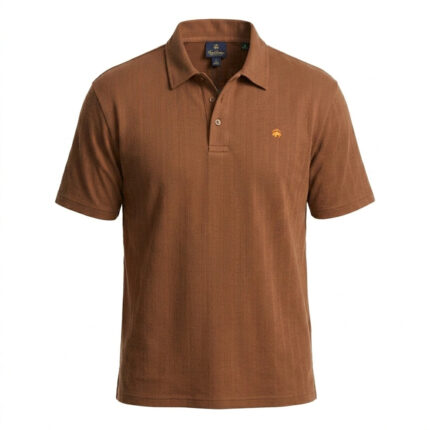 RALPH LAUREN Autumn Maple Tailored Fit Short Sleeve Piqué Polo