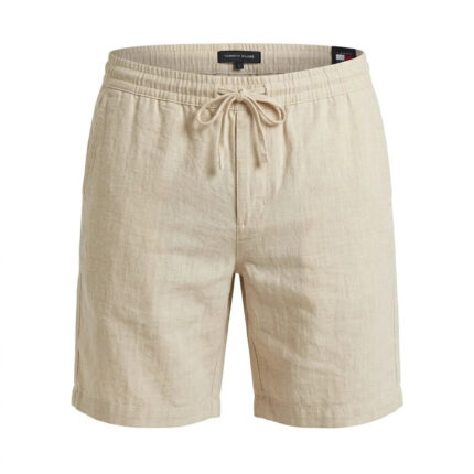 Tommy Hilfiger Men's Linen Blend Relaxed Fit Shorts