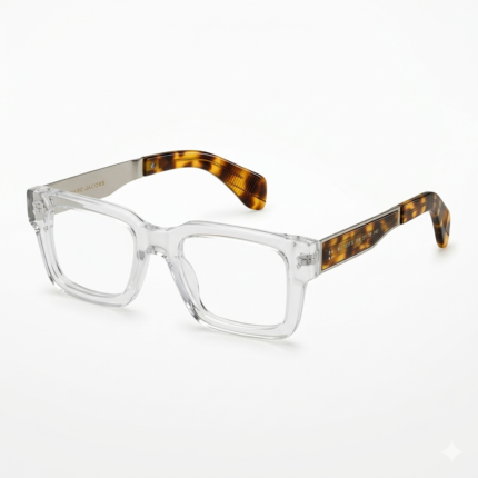 MARC JACOBS Ethereal Amber Chic Frame Eyeglasses with Sunlit Tortoise Temples