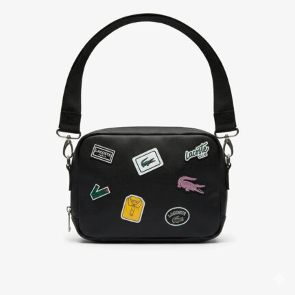 LACOSTE Paris Iconic Patch Sling Bag