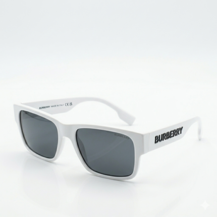 BURBERRY Radiant Opal Bold Fit Oversized Sunglasses with Signature Case