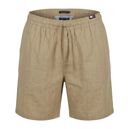 Tommy Hilfiger Men's Linen Blend Relaxed Fit Shorts
