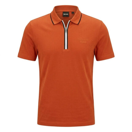 Hugo Boss Classic Fit Polo Shirt in Orange