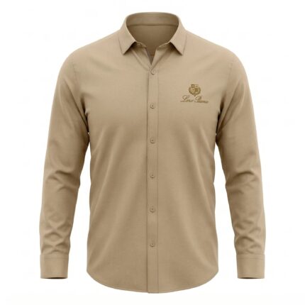 Loro Piana Regular Fit Full Sleeve Linen Shirt