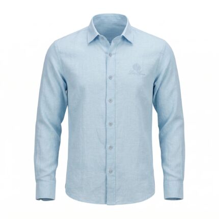 Loro Piana Regular Fit Full Sleeve Linen Shirt