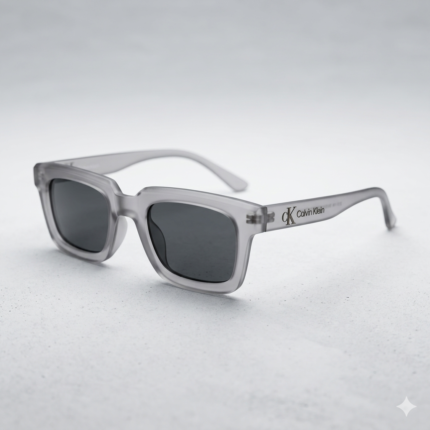CALVIN KLEIN Ethereal Mist Transparent Frame Sunglasses