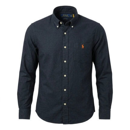 Polo Ralph Lauren Classic Fit Button-Down Shirt in Navy