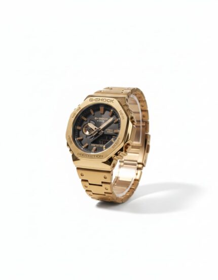 G-SHOCK Sunburst Gold Premium Analog-Digital Timepiece