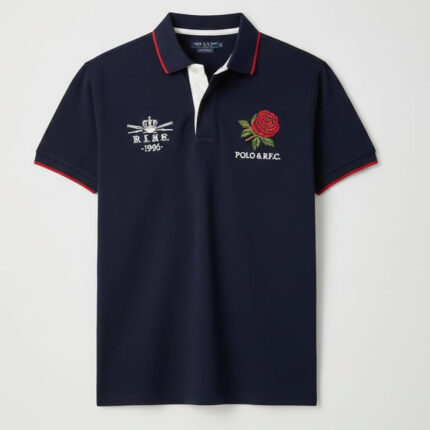 POLO RALPH LAUREN Celestial Indigo Tailored Fit Short Sleeve Piqué Polo Shirt