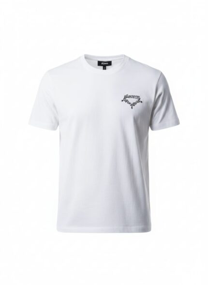 ALLSAINTS Celestial Ivory Relaxed Fit Short Sleeve T-Shirt