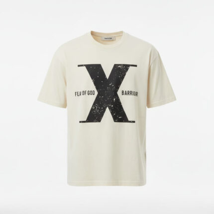 ESSENTIALS Fear of God Ethereal Sand Drop Shoulder Graphic Tee