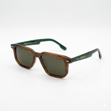 MOSCOT Rustic Amber Classic Rectangle Sunglasses