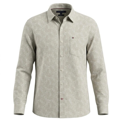 Tommy Hilfiger Regular Fit Leaf Print Shirt