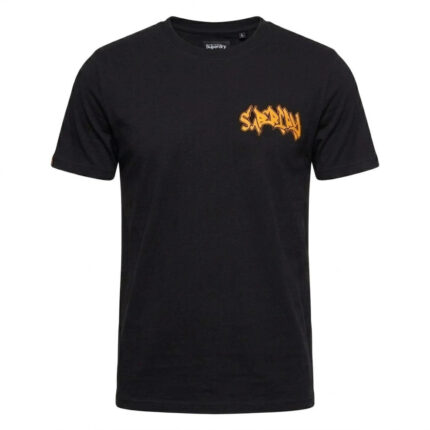 Superdry Graphic Logo Black T-Shirt