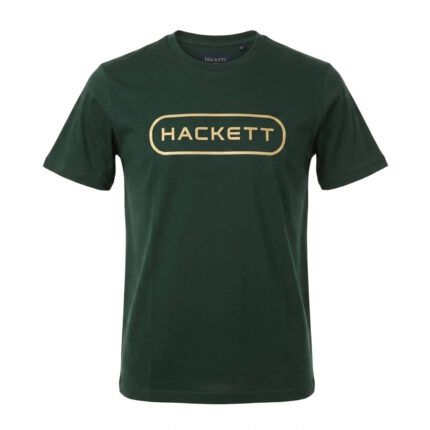 HACKETT Classic Logo Tee in Forest Green