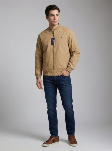 POLO Golden Dune Tailored Fit Lightweight Bomber Jacket