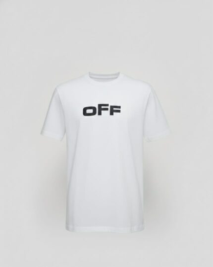 OFF-WHITE™ Ethereal Ivory Slim Fit Short Sleeve T-Shirt